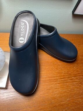 Klogs Navy Dusty Woman’s  Work Clog Size 8w